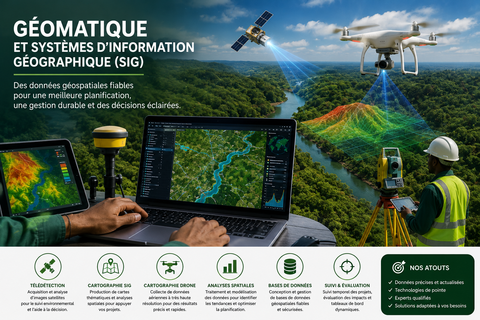 Géomatique et Systèmes d'Information Géographique (SIG)